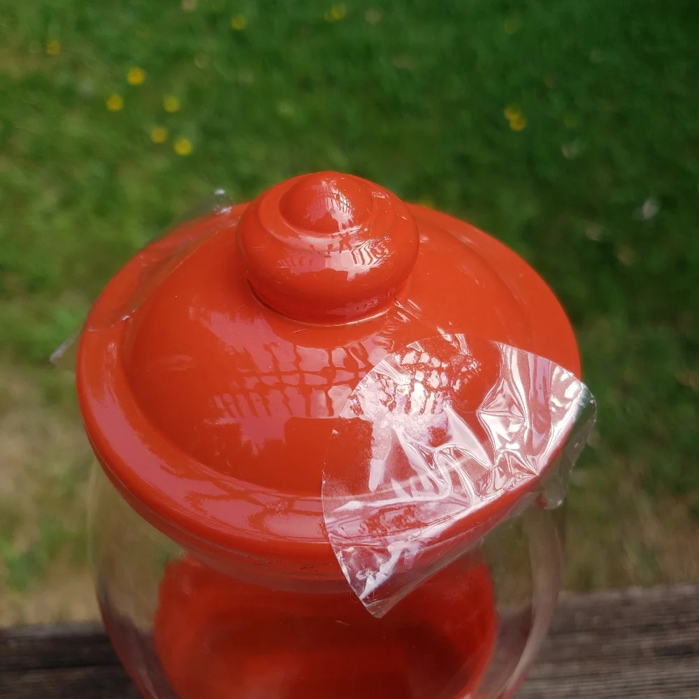 Target RED Gumball Machine - Glass